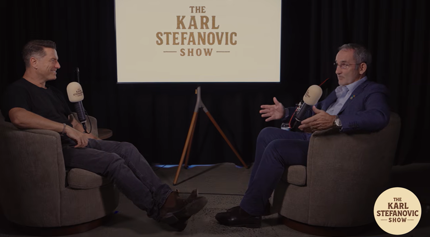 Steve Baxter on the Karl Stefanovic Show