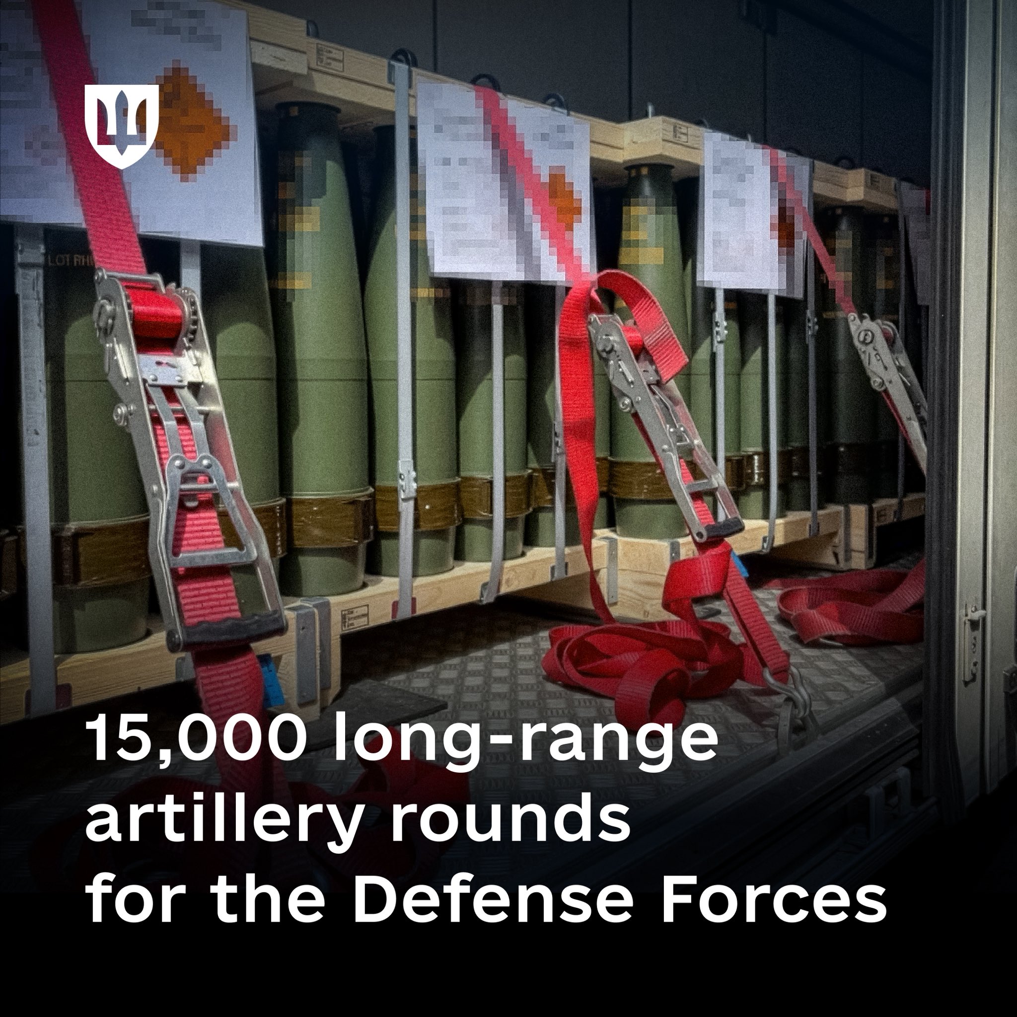 A cheque is nice but pallets of 155mm high explosive rounds say you really care. Let’s spend cash onshore and send consumables of combat instead! ⬇️